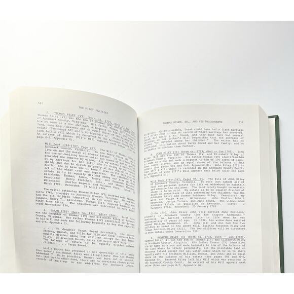 Robert Riley “Colonial Riley Families Tidewater Frontier” Vol 1&2 Genealogy - Picture 11 of 16